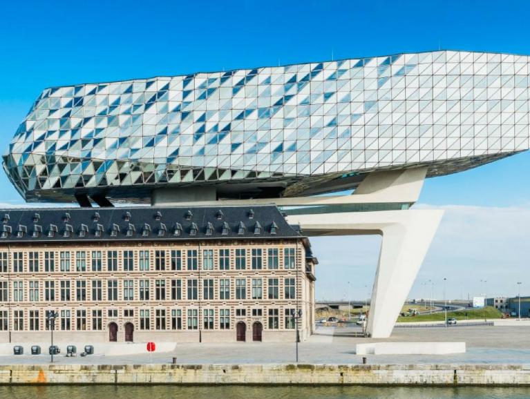 antwerp port house Saint-Gobain